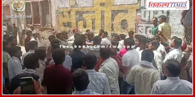 Clash between RLP workers and BJP supporters in Nagaur