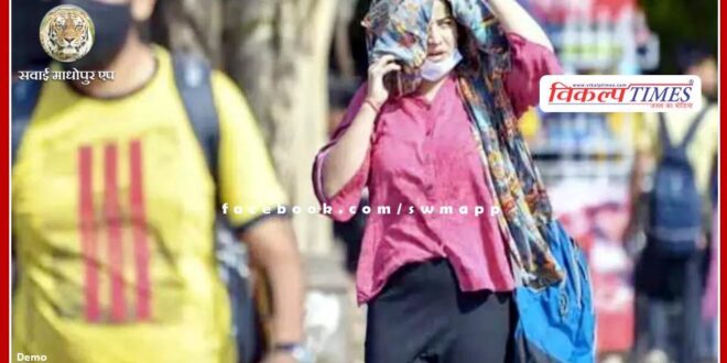 Heatwave alert in the rajasthan, Local Government Department issued advisory