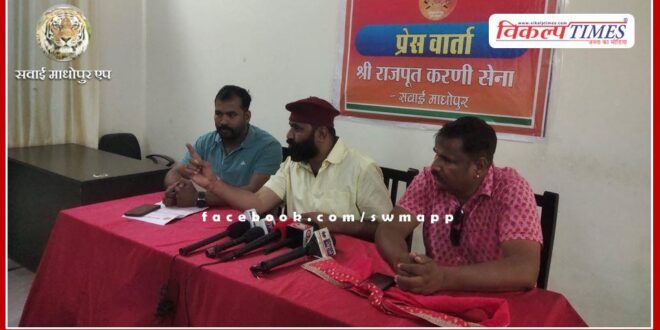 Karni Sena opens front against BJP Mahipal Singh Makrana talks about voting against BJP