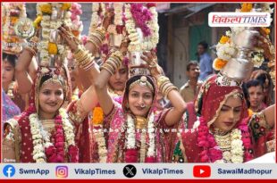 Responsibilities assigned to officials of concerned departments for Gangaur Utsav