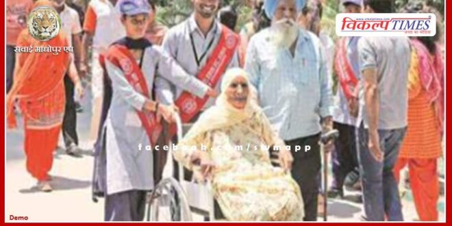 Volunteers will assist voters at polling stations in sawai madhopur