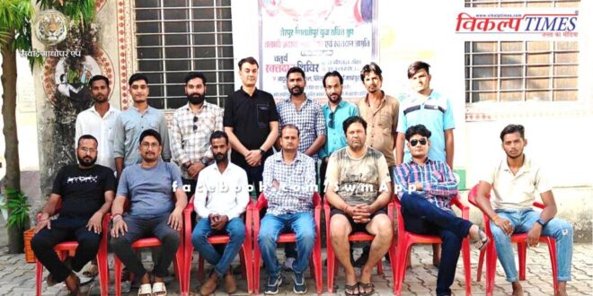 Yuva Shakti Group organized a huge blood donation camp in sawai madhopur
