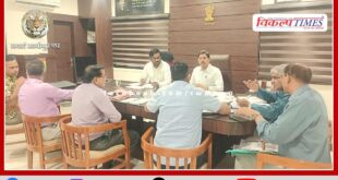 A meeting was held under the chairmanship of Deputy Forest Conservator for intensive tree plantation in sawai madhopur