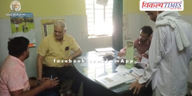 Additional District Collector conducted surprise inspection of CHC Surwal Sawai Madhopur