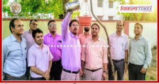 Chief Executive Officer tied birds for birds in sawai madhopur