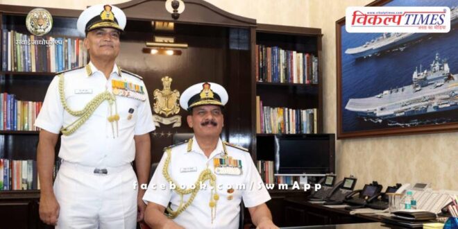 Dinesh K Tripathi takes command of Indian Navy as 26th Navy Chief
