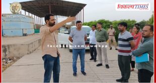 District Collector inspected Nani Beed and Jagmalpura Dam in sikar