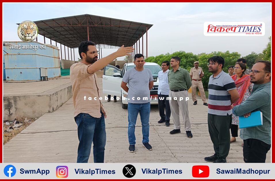 District Collector inspected Nani Beed and Jagmalpura Dam in sikar