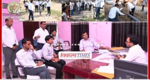 District Collector inspected government departments, cow shelters, Jal Jeevan Mission work in Khandar