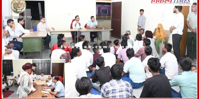 District Collector listened to the problems of the villagers in Ratri Chaupal