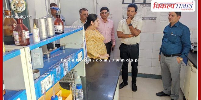 District Collector suddenly reached dairy plant in chittorgarh