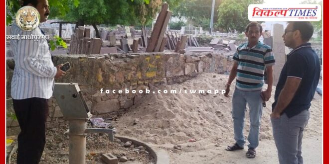 District Collector took stock of drinking water supply system in Rajnagar, Keshav Nagar, Bal Mandir Colony