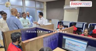 Energy Minister Heeralal Nagar conducts surprise inspection of Jaipur Discom centralized call center