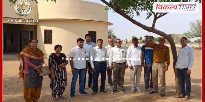 Feed water campaign started in Government Higher Secondary School Chuvas for birds