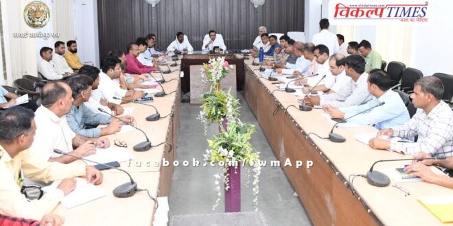 In view of the scorching heat, all officers should work with full sensitivity and devotion Sawai Madhopur Collector