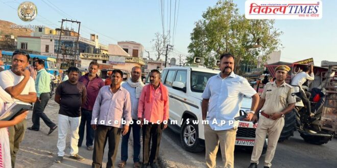 Nagar Parishad given notice to meat sellers, order given to remove encroachment in sawai madhopur