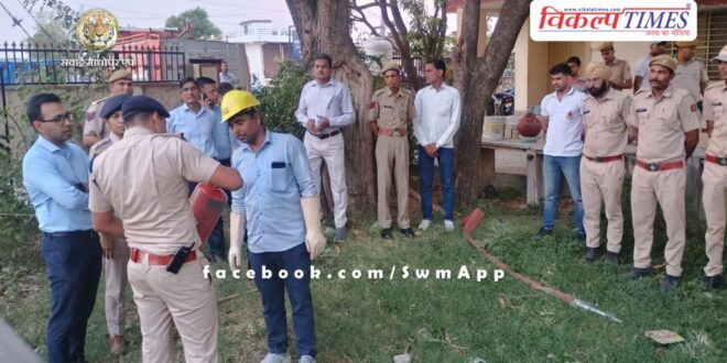 Officers' response time tested through mock drills in sawai madhopur