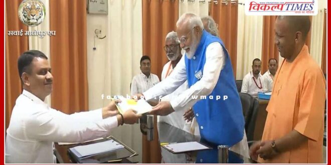 Prime Minister Narendra Modi filed nomination from Varanasi for the third time