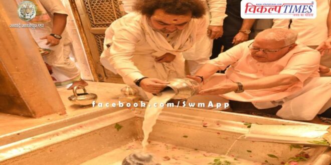 Rajasthan Governor Kalraj Mishra visited Kashi Vishwanath and Sankatmochan Hanuman Temple