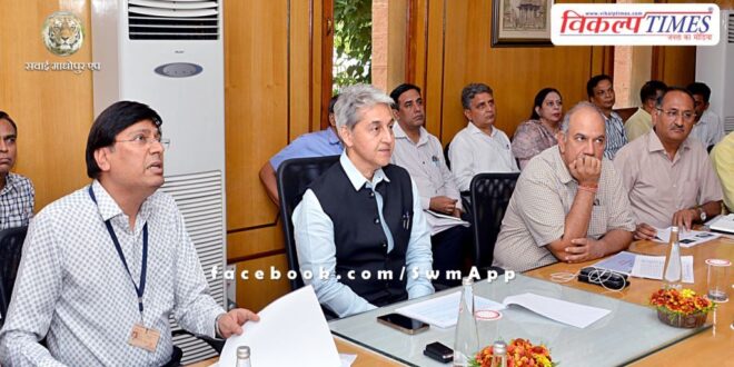Review meeting of Public Health Engineering and Water Resources Department held in Jaipur