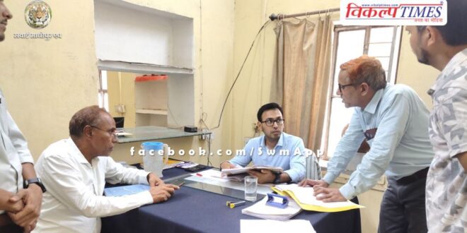 Sawai Madhopur Collector inspected control rooms for uninterrupted supply of electricity and drinking water