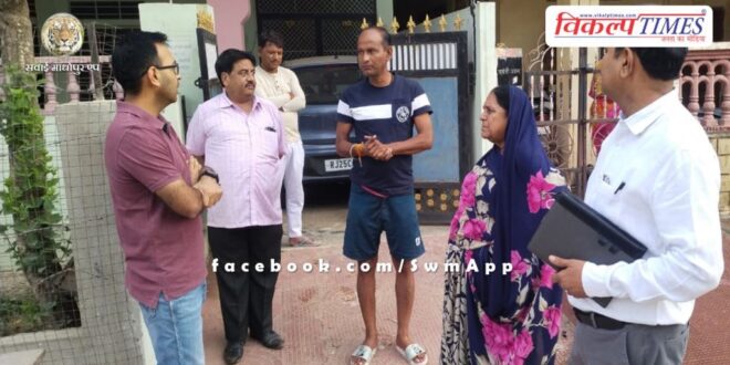 Sawai Madhopur Collector inspected various areas regarding drinking water supply during summer season.