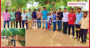 Sports trainers tied birds for voiceless birds in sawai madhopur