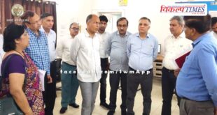 Water Supply Minister conducted surprise inspection of Surajpura Filter Plant in jaipur