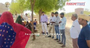Zila Parishad CEO Hariram Meena conducted surprise inspection in sawai madhopur