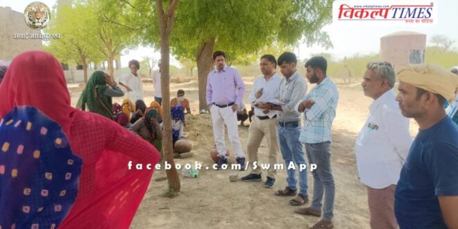 Zila Parishad CEO Hariram Meena conducted surprise inspection in sawai madhopur