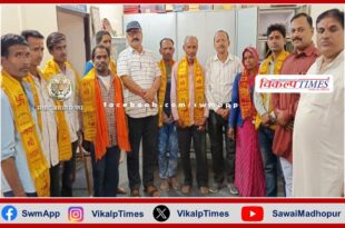 celebrated labor day in sawai madhopur