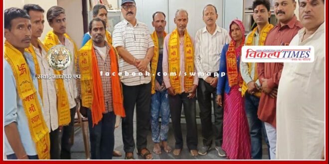 celebrated labor day in sawai madhopur