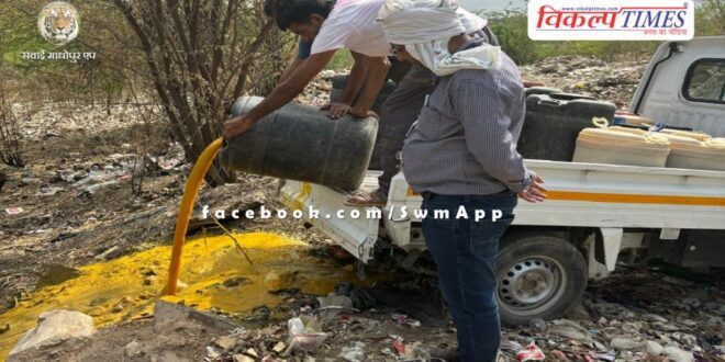 3200 kg vegetable sauce destroyed factory was running without food license in kanota jaipur