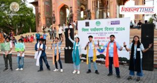 A unique effort to create awareness for environmental protection by going door-to-door in jaipur