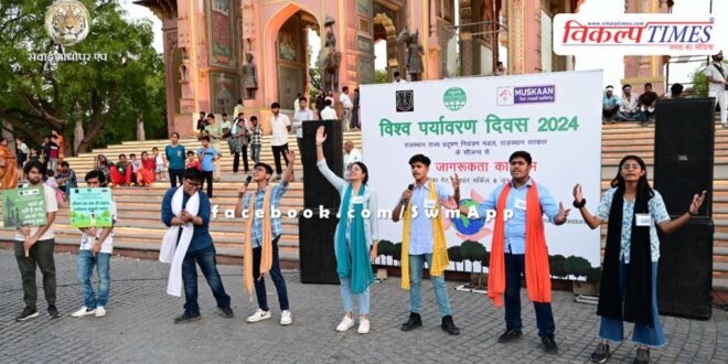 A unique effort to create awareness for environmental protection by going door-to-door in jaipur