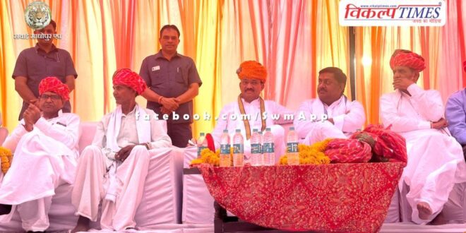 Deputy Chief Minister Dr. Premchand Bairwa participated in the Murti Pran Pratishtha ceremony in lalsot dausa