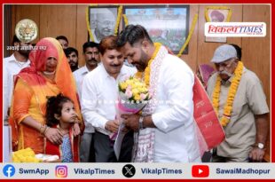 Devnarayan Board Chairman Om Prakash Bhadana took charge