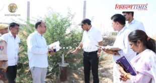 Divisional Commissioner Sanwarmal verma inspected tap connections under Jal Jeevan Mission Scheme in sawai madhopur