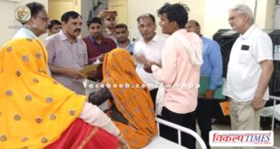 Divisional Commissioner Savarmal Verma took stock of medical arrangements in sawai madhopur