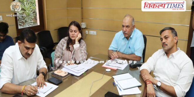 Intensive tree planting campaign review meeting of micro planning organized in jaipur