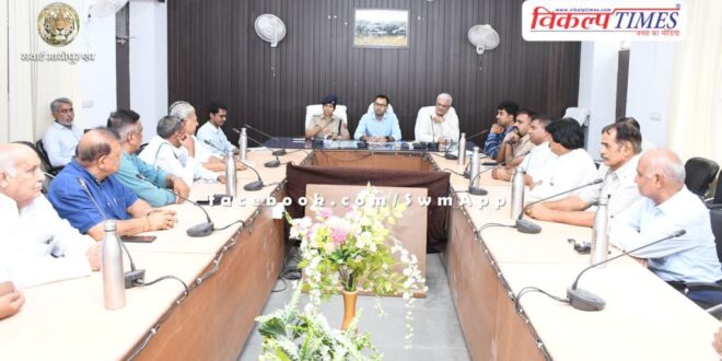 It is the collective responsibility of all of us to maintain communal harmony during festivals District Collector Sawai Madhopur
