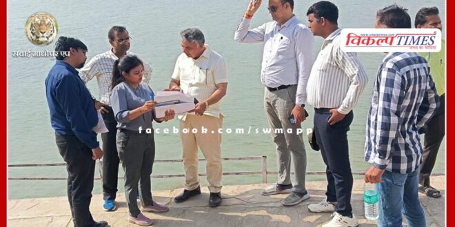 Joint Director Tourism inspected Rameshwar Ghat