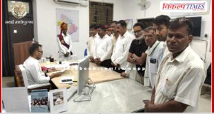 Memorandum submitted to the Governor regarding deteriorating law and order in the sawai madhopur