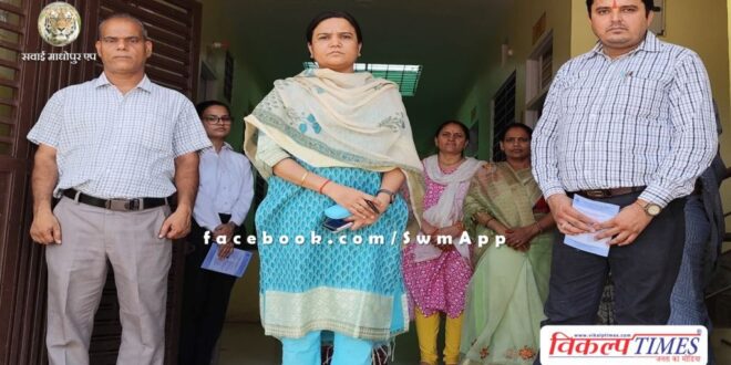Monthly inspection of Trinetra Children's Home took stock of the arrangements in sawai madhopur