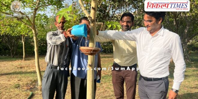 On the occasion of World Environment Day, pledge was taken to contribute to the water prosperity in rajasthan