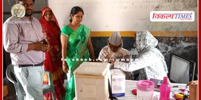 Vaccination sessions organized on Maternal, Child Health and Nutrition Day