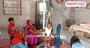 Vaccination sessions organized on Maternal, Child Health and Nutrition Day in sawai madhopur
