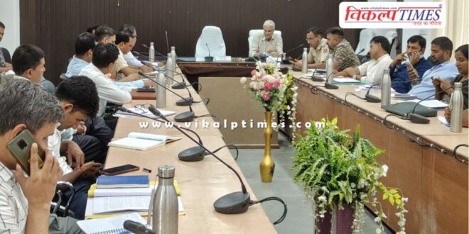 Additional District Collector held a meeting on pre-monsoon preparations in sawai madhopur