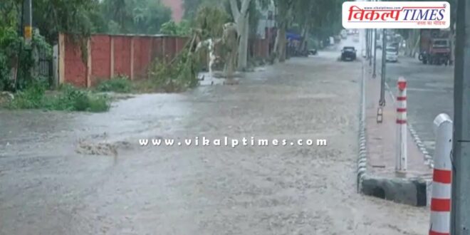 Continuously Rain for 4 hours in Dausa Rajasthan
