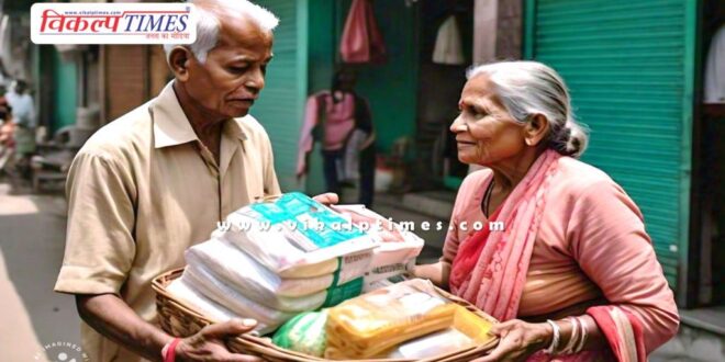 Destitute people below 18 years and above 60 years of age will get ration at home in rajasthan